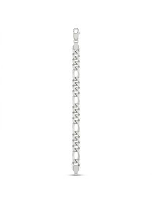 Silver Sachin Men's Figaro Bracelet-hover