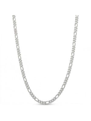 Silver Figaro Chain-hover