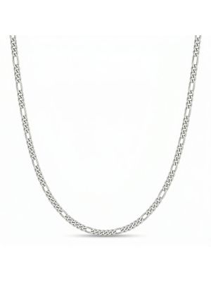 Silver Figaro Chain-hover