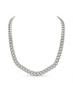 Silver Italian Curb Chain-hover