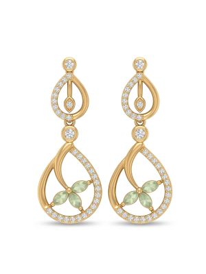 Fancy Silver Casting Blossom Drops-hover