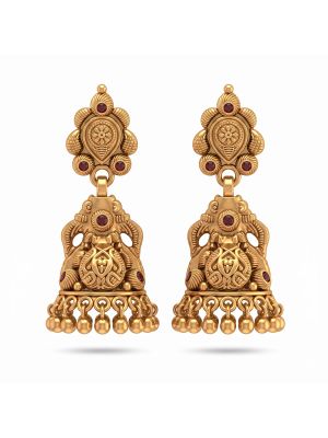 Traditional Blossom Drop Silver Jimikki-hover