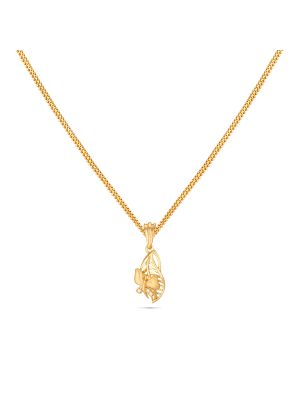 Butterfly Gold Pendant-hover