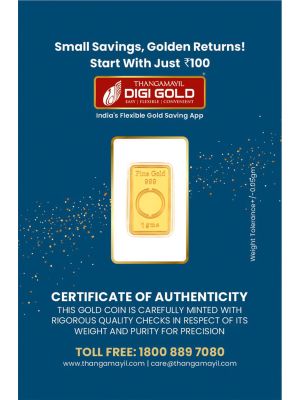 Augmont Banyan Tree 1 Grams Gold Bar (999 Purity)-hover