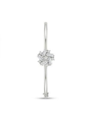 Trendy Silver Baguette Cluster Gadi-hover
