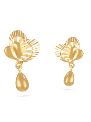 Simple And Elegant Gold Earring-hover