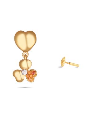 Enchanting Floral Earring-hover