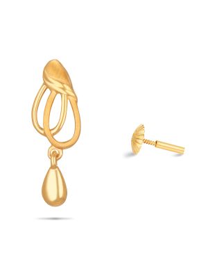 Simple and Elegant Gold Earring-hover