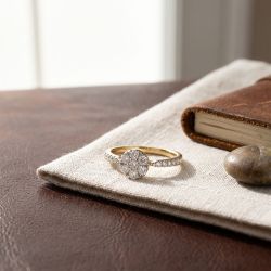 Imperial Round Bloom Diamond Ring