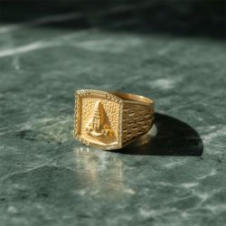 Lord Tirupati Signet Boltv Ring