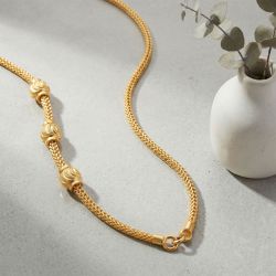 Traditional Combini Balls Gold Chain