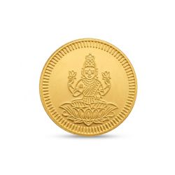 500 Mg 22 Carat Laxmi Gold Coin