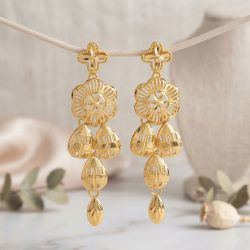 Traditional Turkey Silver Casting Drops