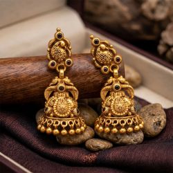 Traditional Mayil Heritage Silver Drops