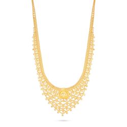 Festive Gold Layered Petal Malai-hover