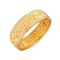 Fancy Bridal Broad Bangle-hover