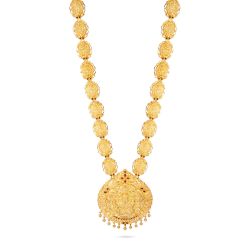 Elegant Lakshmi Motif Malai-hover