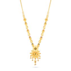 Classic Floral Beaded Long Malai-hover