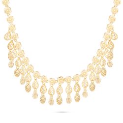 Lightweight Gold Drop Necklace-hover