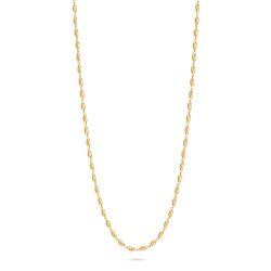 Twist Link Gold Chain-hover