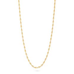 Twist Link Gold Chain-hover