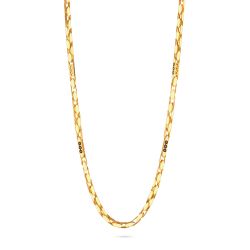 Flat Cut Katli Gold Chain-hover