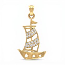 Modern Gold Boat Casting Dollar-hover