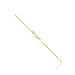 Ornate Blossom Motif Casting Bracelet-hover