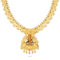 Mesmerising Antique Kasu Necklace-hover
