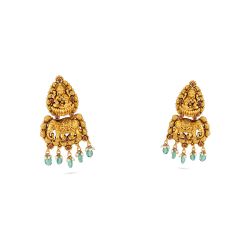 Antique Lakshmi Drop Earring-hover