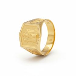 Lord Perumal Signet Boltv Ring-hover