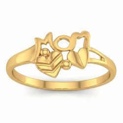 Mothers Day Gift Gold Ring-hover