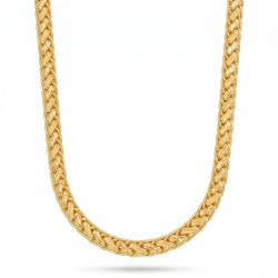 Fancy Lotus Gold Chain-hover