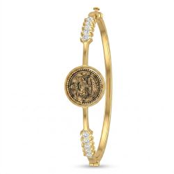 Divine Lakshmi Motif Gold Ghadi-hover