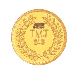 Thiruchendur Murugan 4 gram Gold Coin-hover