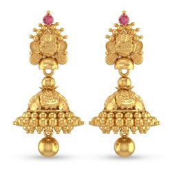 Goddess Devi Gold Drops Jimikki-hover