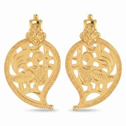 22K Traditional Gold mango Kasu-hover