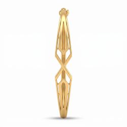 Elegant Openwork Geometric Gold Gadi-hover