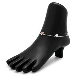 Elegance Nazar Silver Enamel Kolusu-hover