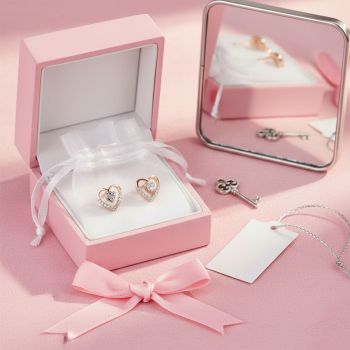 Heartin Legacy Rose Diamond Stud