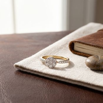 Imperial Round Bloom Diamond Ring