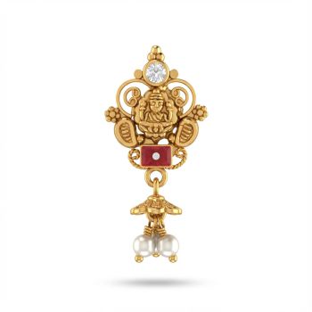 Twin Pearl Gold Drops