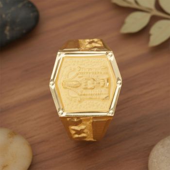 Lord Perumal Signet Boltv Ring