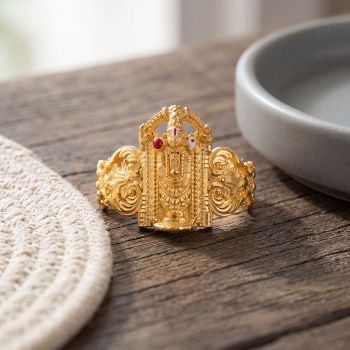 Infinite Grace Balaji Casting Gold Ring