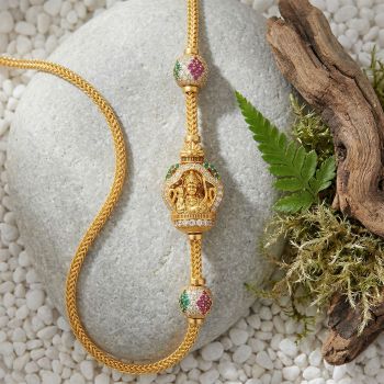 Traditional Lakshmi Balls Mugappu Chain