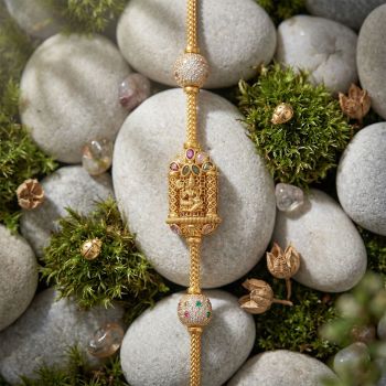 Traditional Lakshmi Balls Mugappu Chain