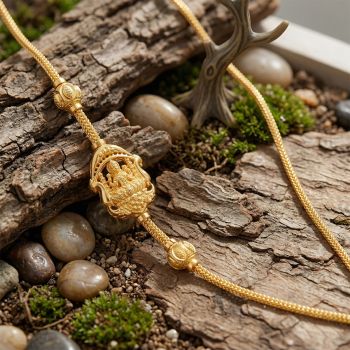 Traditional Lakshmi Mugappu Balls Combini Chain
