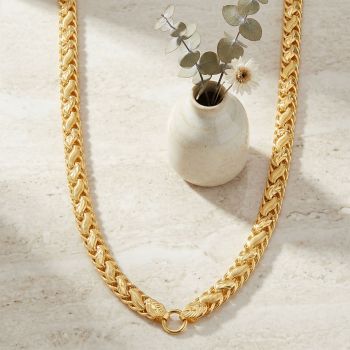 Fancy Lotus Gold Chain