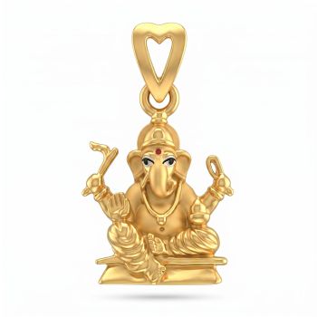 22k Gold Lord Ganesha dollar for unisex