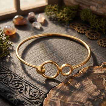 Infinity Casting Ladies Gold Gadi